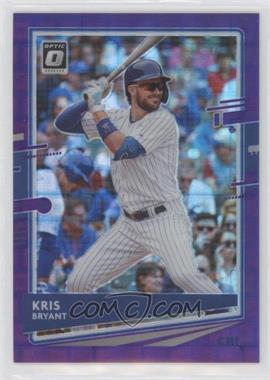 2020 Panini Donruss Optic - [Base] - 1st Off the Line Pandora Purple Prizm #175 - Kris Bryant /99