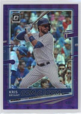 2020 Panini Donruss Optic - [Base] - 1st Off the Line Pandora Purple Prizm #175 - Kris Bryant /99