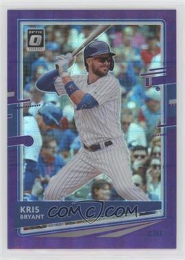 2020 Panini Donruss Optic - [Base] - 1st Off the Line Pandora Purple Prizm #175 - Kris Bryant /99