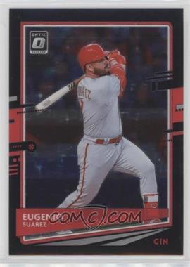 2020 Panini Donruss Optic - [Base] - Black Stars Prizm #139 - Eugenio Suarez /125