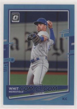 2020 Panini Donruss Optic - [Base] - Carolina Blue Prizm #188 - Whit Merrifield /50