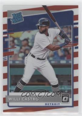 2020 Panini Donruss Optic - [Base] - Choice Freedom Prizm #92 - Rated Rookies - Willi Castro /45