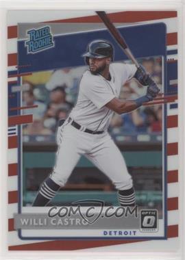 2020 Panini Donruss Optic - [Base] - Choice Freedom Prizm #92 - Rated Rookies - Willi Castro /45