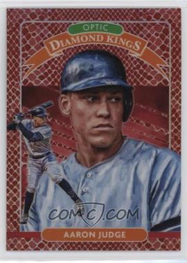 2020 Panini Donruss Optic - [Base] - Choice Red Dragon Prizm #30 - Diamond Kings - Aaron Judge /88