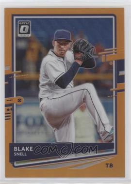 2020 Panini Donruss Optic - [Base] - Orange Prizm #172 - Blake Snell /100