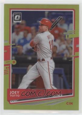 2020 Panini Donruss Optic - [Base] - Retail Lime Green Prizm #110 - Joey Votto