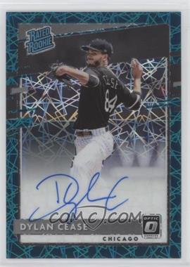 2020 Panini Donruss Optic - Rated Rookie Signatures - Teal Velocity Prizm #RRS-DC - Dylan Cease /35