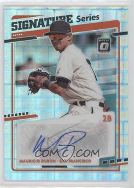 2020 Panini Donruss Optic - Signature Series - Pandora Prizm #SS-MD - Mauricio Dubon /25