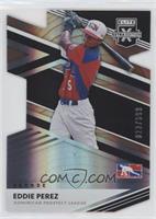 Dominican Prospect League - Eddie Perez (/999 incorrectly printed on front) #/2…