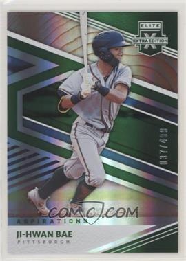 2020 Panini Elite Extra Edition - [Base] - Aspirations Green #102 - Ji-Hwan Bae /499