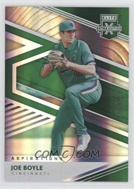 2020 Panini Elite Extra Edition - [Base] - Aspirations Green #150 - Joe Boyle /499