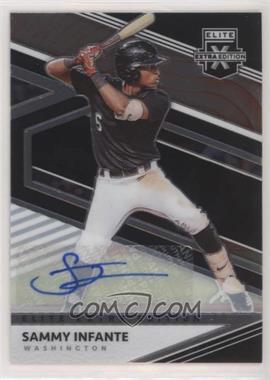 2020 Panini Elite Extra Edition - [Base] - Opti-Chrome Signatures #71 - Samuel Infante