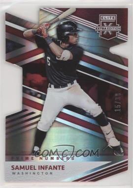 2020 Panini Elite Extra Edition - [Base] - Prime Numbers B Die-Cut #71 - Samuel Infante /39