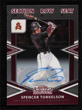 2020 Panini Elite Extra Edition - College Tickets - Signatures #CT-ST - Spencer Torkelson - Courtesy of COMC.com