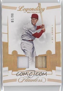 2020 Panini Flawless - Legendary Materials - Gold #LM-SM - Stan Musial /10