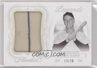 2020 Panini Flawless - Legends Jumbo Materials #LJM-RM - Roger Maris /20