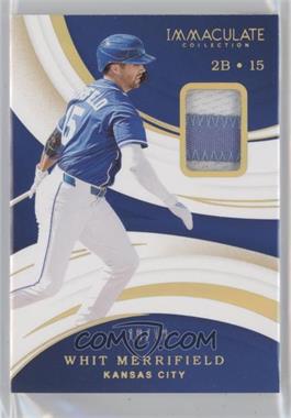 2020 Panini Immaculate Collection - [Base] - Gold #78 - Whit Merrifield /10