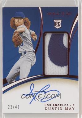 2020 Panini Immaculate Collection - [Base] - Red #127 - Rookie Patch Autographs - Dustin May /49