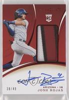 Rookie Patch Autographs - Josh Rojas #/49