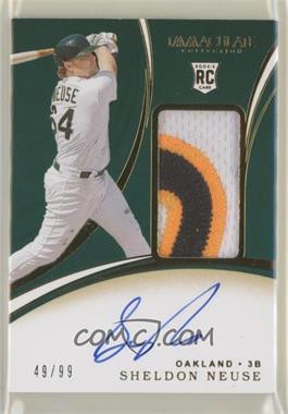 2020 Panini Immaculate Collection - [Base] #136 - Rookie Patch Autographs - Sheldon Neuse /99