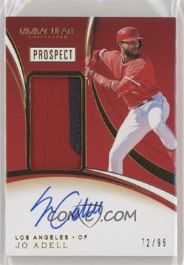 2020 Panini Immaculate Collection - Prospect Patch Autographs #PPA-JA - Jo Adell /99