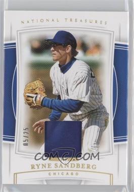 2020 Panini National Treasures - [Base] - Holo Gold #77 - Ryne Sandberg /25