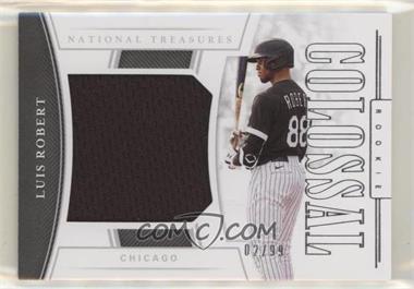 2020 Panini National Treasures - Rookie Colossal Materials #RCM-LR - Luis Robert /99