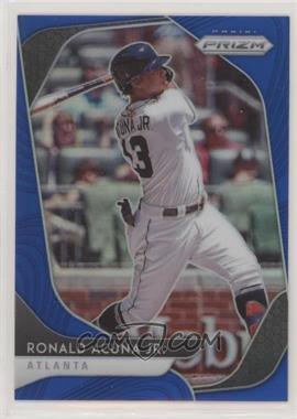 2020 Panini Prizm - [Base] - Blue Prizm #184 - Tier II - Ronald Acuna Jr.