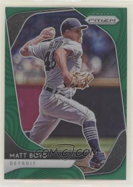 2020 Panini Prizm - [Base] - Green Prizm #199 - Tier II - Matt Boyd