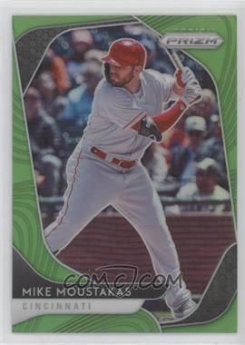 2020 Panini Prizm - [Base] - Lime Green Prizm #23 - Mike Moustakas /125