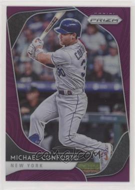 2020 Panini Prizm - [Base] - Purple Prizm #178 - Tier II - Michael Conforto