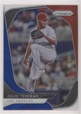 2020 Panini Prizm - [Base] - Red White & Blue Prizm #42 - Julio Teheran