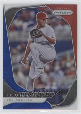 2020 Panini Prizm - [Base] - Red White & Blue Prizm #42 - Julio Teheran