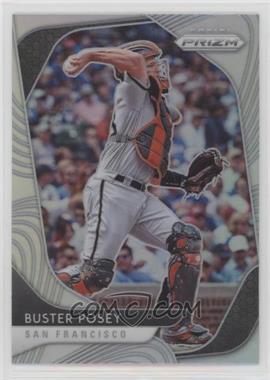 2020 Panini Prizm - [Base] - Silver Prizm #34 - Buster Posey