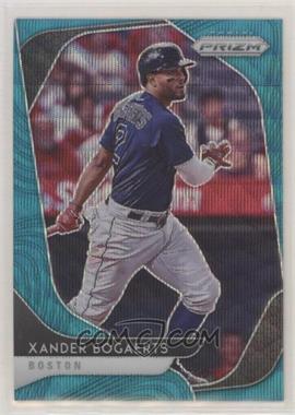 2020 Panini Prizm - [Base] - Teal Wave Prizm #143 - Tier II - Xander Bogaerts