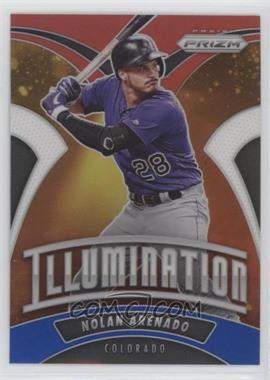 2020 Panini Prizm - Illumination - Red White & Blue Prizm #I-4 - Nolan Arenado