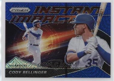 2020 Panini Prizm - Instant Impact - Blue Mojo Prizm #II-8 - Cody Bellinger /175