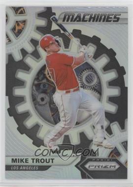 2020 Panini Prizm - Machines - Silver Prizm #M-4 - Mike Trout