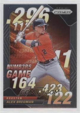 2020 Panini Prizm - Numbers Game #NG-4 - Alex Bregman