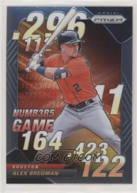 2020 Panini Prizm - Numbers Game #NG-4 - Alex Bregman