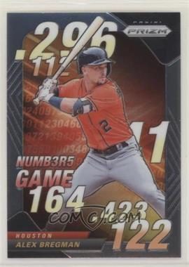 2020 Panini Prizm - Numbers Game #NG-4 - Alex Bregman