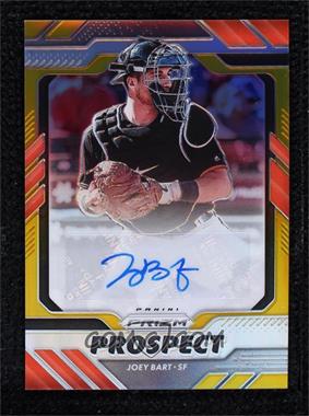 2020 Panini Prizm - Prospect Signatures - Gold Prizm #PS-JB - Joey Bart /10 [EX to NM]