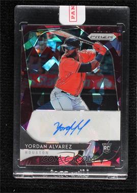 2020 Panini Prizm - Rookie Autographs - Burgundy Cracked Ice Prizm #RA-YA - Yordan Alvarez /15 [Uncirculated]