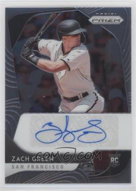 2020 Panini Prizm - Rookie Autographs #RA-ZA - Zach Green