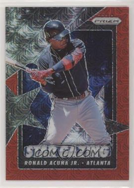 2020 Panini Prizm - Star Gazing - Red Mojo Prizm #SG-3 - Ronald Acuna Jr. /149