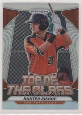 2020 Panini Prizm - Top of the Class - Silver Prizm #TOC-10 - Hunter Bishop