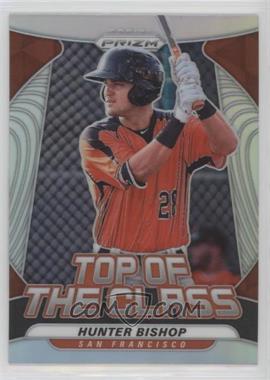 2020 Panini Prizm - Top of the Class - Silver Prizm #TOC-10 - Hunter Bishop