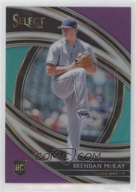 2020 Panini Select - [Base] - Tri-Color Prizm #134 - Premier - Brendan McKay