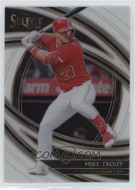 2020 Panini Select - [Base] - White Prizm #126 - Premier - Mike Trout /50