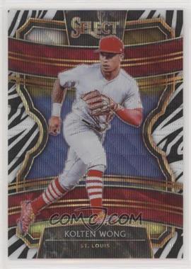 2020 Panini Select - [Base] - Zebra Prizm #33 - Kolten Wong